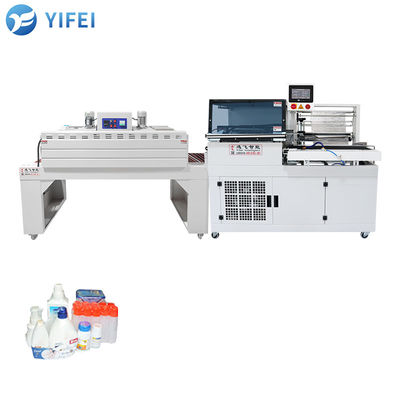Food Beverage Automatic Carton Heat Shrink Wrap Packaging Machine L-sealer Box Wrap