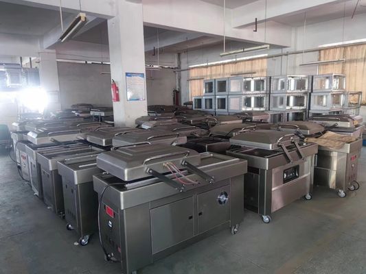 Double Chamber Vacuum Packing Machine for Seafood Salted Meat Dry Fish Pork Beef and Rice