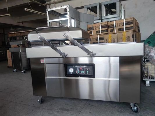 Double Chamber Vacuum Packing Machine for Seafood Salted Meat Dry Fish Pork Beef and Rice
