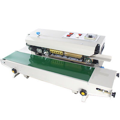 Plastic Packaging Material Nitrogen Sealing Machine with Date Coding 840*380*270mm