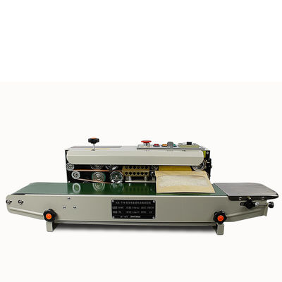 Plastic Packaging Material Nitrogen Sealing Machine with Date Coding 840*380*270mm