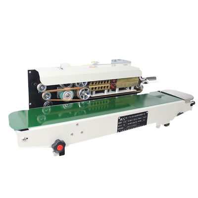 Plastic Packaging Material Nitrogen Sealing Machine with Date Coding 840*380*270mm