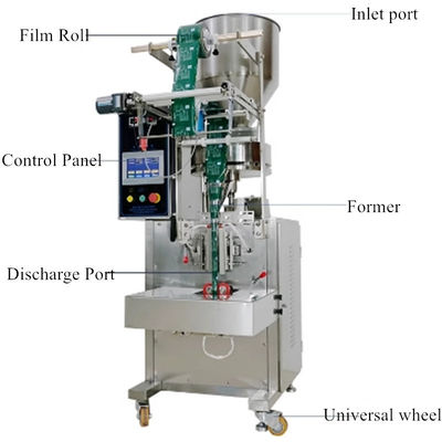 Multi Lane Powder Granule Filling Packing Machine for 300 KG Capacity Sachet Packaging