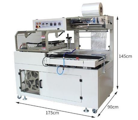 Automatic Cuff Type Sleeve Film Sealing and Cutting Machine for Carton Film Packaging