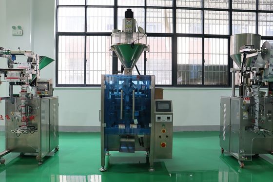 Automatic Feeding System Powder Granule Liquid Packaging Machine for 10g-500g Pouches