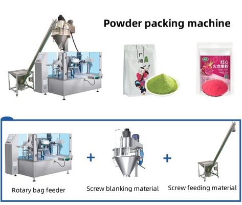 Granule Liquid Powder Packing Machine with Multi-head Computerized Combination Suitable