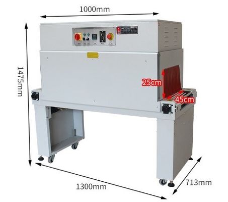 Large Commercial Heat Film Shrink Bag Sealing and Cutting Packaging Machine for Packaging