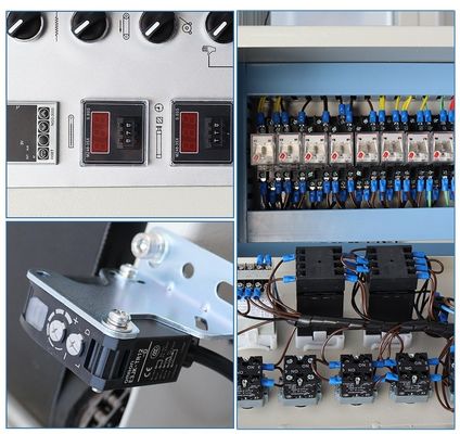 Automatic PE Film Shrinking Machine For Beer Beverage Mineral Water Voltage 220V/380V