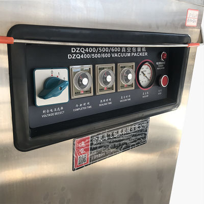 Vertical Single Deep Chamber Vacuum Packing Machine for Food Sealers Compact Design