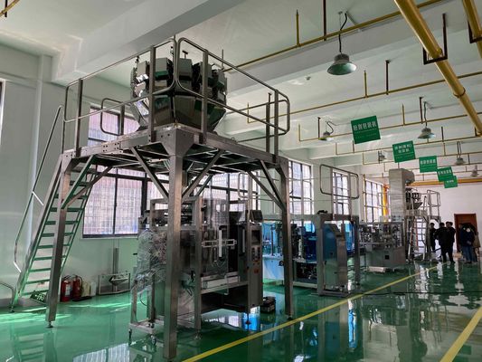20-70 Bags Per Minute Electric Driven Doypack Packing Machine for Popcorn Pasta Oats