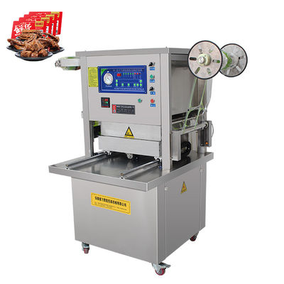 Electric Driven Tray Vacuum Sealing Machine for Food Beverage Shops Nitrogen Included