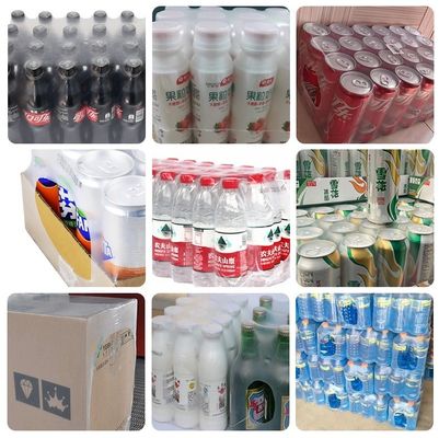Flexible Converyor Semi-automatic Juice Water Bottle Sleeve Shrink Packaging Machine