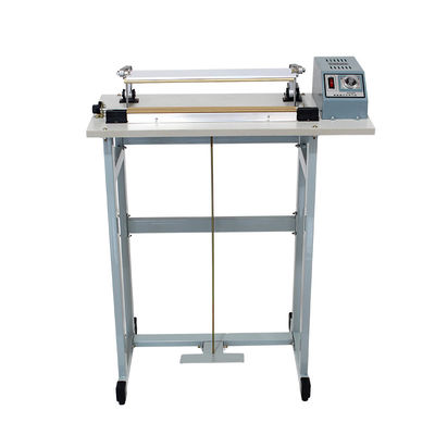 Through Type Foot Pedal Bags Pedal Sealing Machine with Food Grade Cutter and Sealer