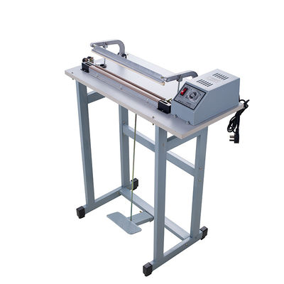 Through Type Foot Pedal Bags Pedal Sealing Machine with Food Grade Cutter and Sealer