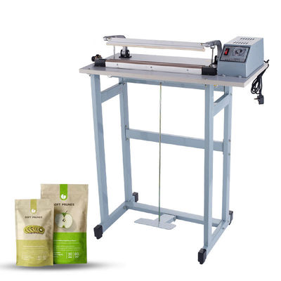 Through Type Foot Pedal Bags Pedal Sealing Machine with Food Grade Cutter and Sealer