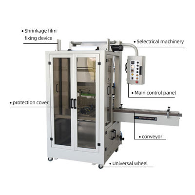 210 KG Semi-automatic PE Film Shrink Tunnel Packaging Machine for Customized Packaging