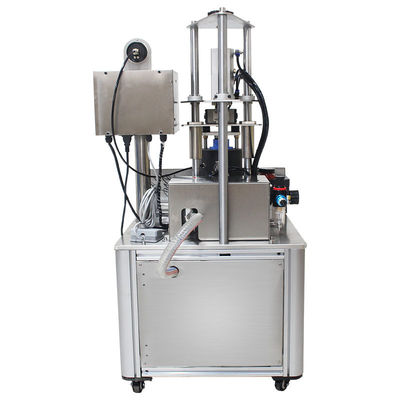 Restaurant Honey Jam Vacuum Automatic Glass Jar Metal Bottle Sealing Capping Machine