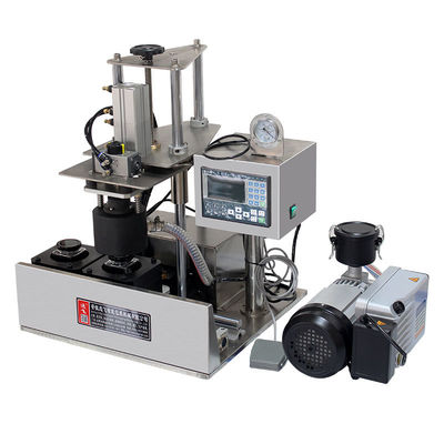 Restaurant Honey Jam Vacuum Automatic Glass Jar Metal Bottle Sealing Capping Machine