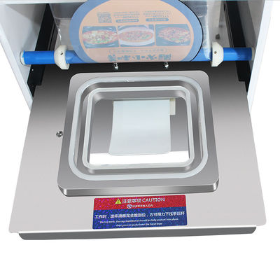 Industrial Fast Food Box Lunch Tray Sealing Machine with Customizable Hand Press Mold