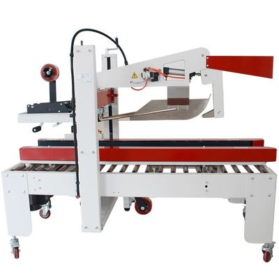 Stainless Steel Automatic Cap-Folding Tape Sealing Machine with Max Speed 20M/MIN