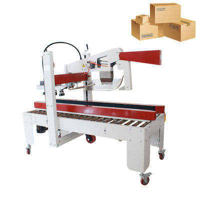 Stainless Steel Automatic Cap-Folding Tape Sealing Machine with Max Speed 20M/MIN