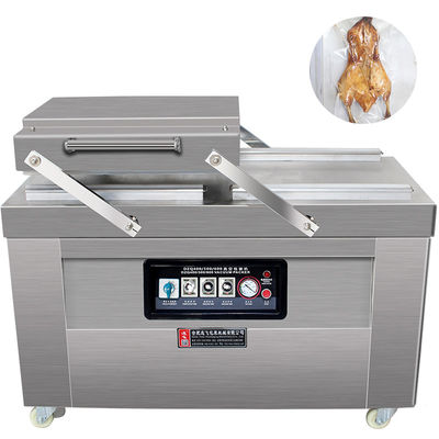 Double Chambers Vacuum Packaging Machine Ideal for Electric Driven Pork Beef Packing