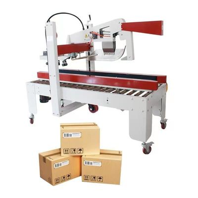 Sealing Width 48-75mm Auto Flapper Carton Folding And Sealing Machine for Heavy Boxes