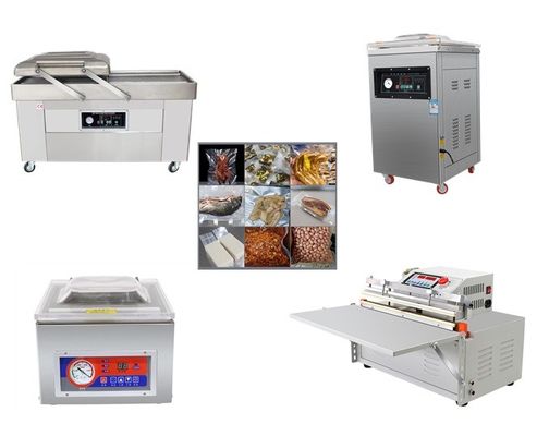 Electric Double Chamber Vacuum Packaging Machine DZQ 400 Vacuum Packer for Skin Packing