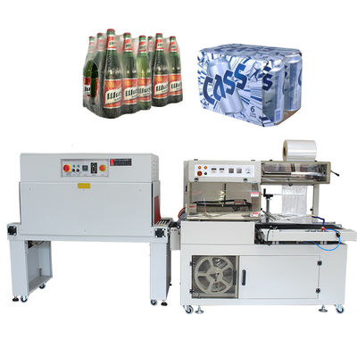 Electric Driven Small Jet Heat Shrink Tunnel Wrapping Machine for Pet Bottle Wrapping