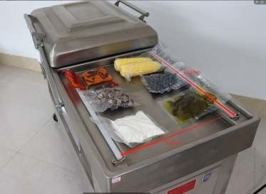 Commercial DZ 600 Double Chamber Meat Vacuum Packing Machine with Sealing Length of 600 mm