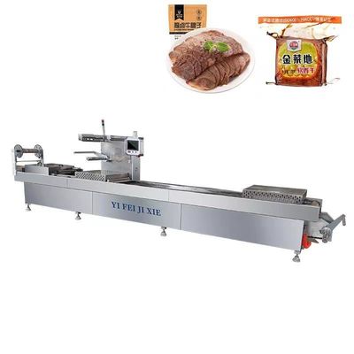 Form Container Frozen Fish Vacuum Thermoforming Machine with Mitsubishi Components