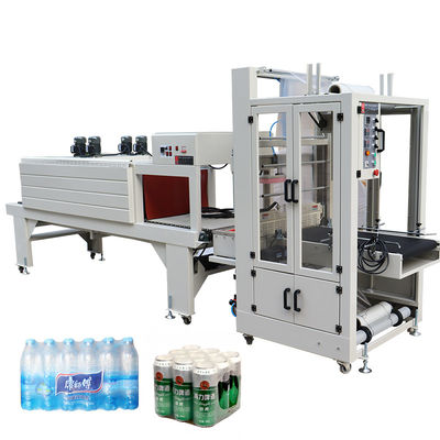 PE Film Heat Tunnel Shrink Stretch Automatic Water PET Plastic Bottle Packing Machine