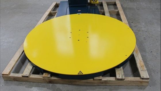 Large Wooden Box Film Stretch Wrapping Machine with 1500mm Turntable and Rotary Arm