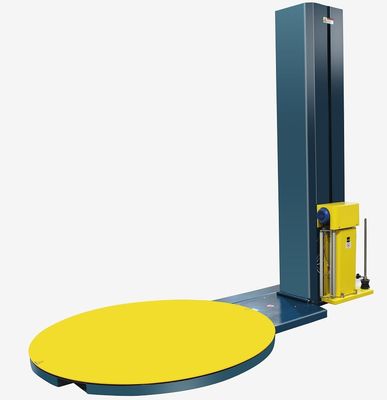 Wrapping Machine for Plastic Packaging Material on Pallets and Stretch Film Strapping