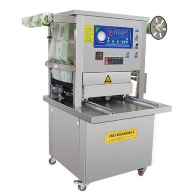 Gas Flush Tray Sealer for Chicken Fish and Vegetables in Modified Atmosphere Packaging