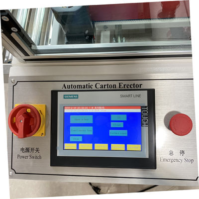 Max Speed 20M/MIN High Speed Box Case Making Automatic Carton Erector for Bottom Sealing