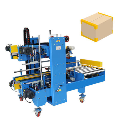 Long Service Life Box Carton Taping Sealer Machines Automatic Corner Edge Sealing Machine