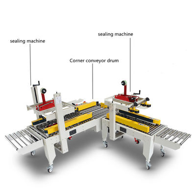High Sealing Efficiency YF Semi-Automatic Adhesive Tape Carton Box Cross Type Sealing Packing Machine