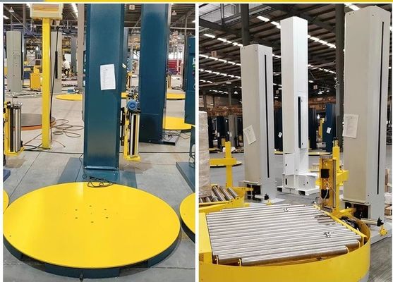 Automatic Grade Automatic Pallet Stretch Film Shrink Wrap Wrapping Machine for Industry