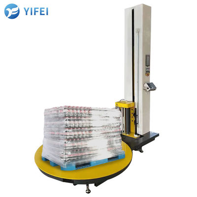 Textiles Automatic Stretch Wrap Turntable Machine 2600*1500*2550mm for Smooth Packaging