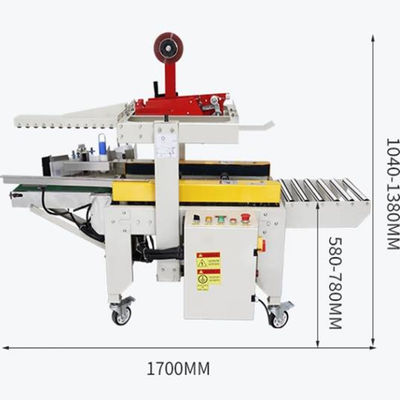 Easy to Operate Automatic High Speed Box Sealing and Labeling Machine for Small Carton Boxes