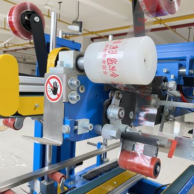320-500mm Sealing Length Automatic Edges Side Carton Box Case Corner Sealing Sealer Machine