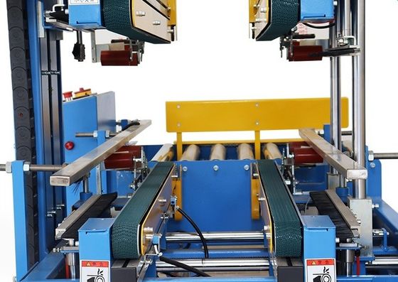 320-500mm Sealing Length Automatic Edges Side Carton Box Case Corner Sealing Sealer Machine