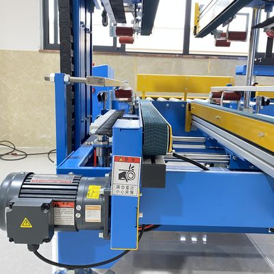 320-500mm Sealing Length Automatic Edges Side Carton Box Case Corner Sealing Sealer Machine