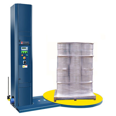 2400mm Column Height Fully Automated Pallet Stretch Wrapping Machine for Plastic Film