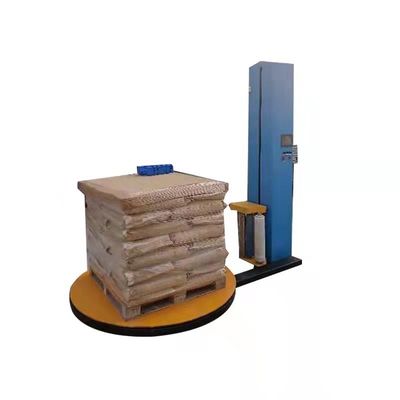 2400mm Column Height Fully Automated Pallet Stretch Wrapping Machine for Plastic Film