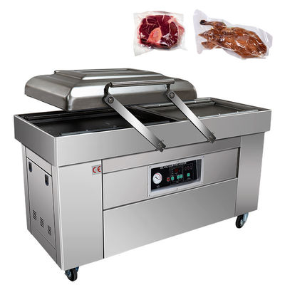 Compact Vacuum Sealer DZ500 Chamber Food Meat Sealing Packaging Machine Powder Packer