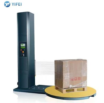 Fully Automatic Pallet Stretch Film Shrink Wrap Strapping Packing Machine for Market