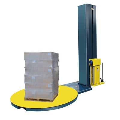 Fully Automatic Pallet Stretch Film Shrink Wrap Strapping Packing Machine for Market