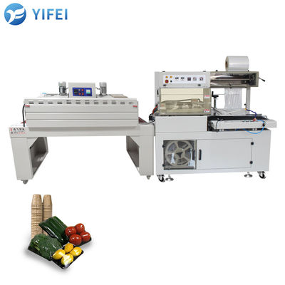 Full Automatic Heat Seal Shrink Wrapping Machine with Max Sealing Size Width 450mm